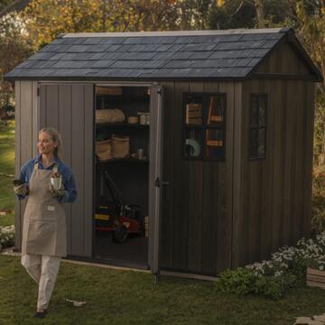 Keter Apex 759/975 Walnut Noce - Casetta da Giardino... - Marino Fa Mercato