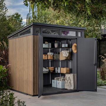 Keter Pent 7x7 Venetian  - Casetta da Giardino - con... - Marino Fa Mercato