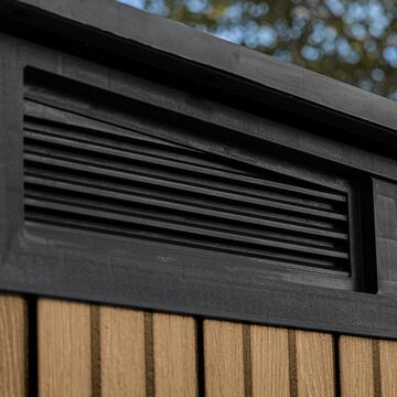 Keter Pent 11x7 Venetian  - Casetta da Giardino - con... - Marino Fa Mercato