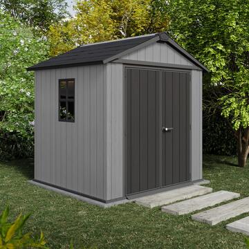 Keter Newton+ 757/775 Grigia - Casetta da Giardino... - Marino Fa Mercato
