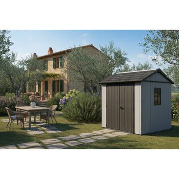 Keter Newton+ 757/775 Grigia - Casetta da Giardino... - Marino Fa Mercato