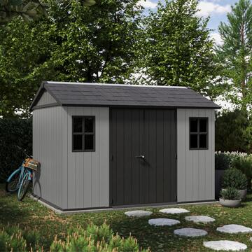 Keter Newton+ 7511/1175 Grigia - Casetta da Giardino... - Marino Fa Mercato