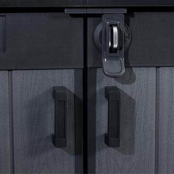 Keter Box Porta Attrezzi Cortina Mega Grigio 2020 lt... - Marino Fa Mercato