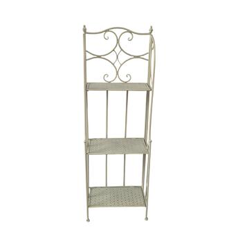Libreria Vardy con 3 Ripiani 40x25 h118 cm - Shabby...