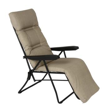 Sdraio da Esterno Reclinabile Automatica Tortora in...