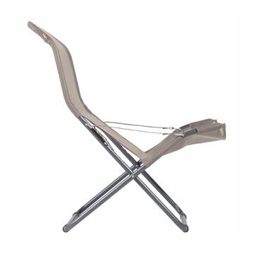 Poltrona Sdraio Fiesta Tortora Reclinabile 60x90 h100... - Marino Fa Mercato