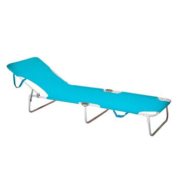 Lettino/Brandina da Spiaggia Text 180x60 h 28 cm