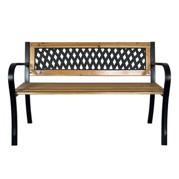 Panchina Nice 120x53 h 77 cm - con Schianale con Motivo...