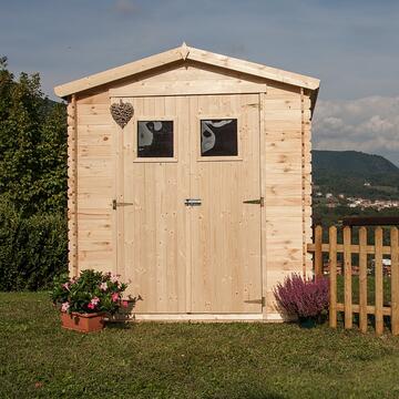 Casetta da Giardino in Legno Giulia 2x2 - Losa Legnami