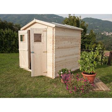 Casetta da giardino in legno Giulia 2x2 - Losa Legnami