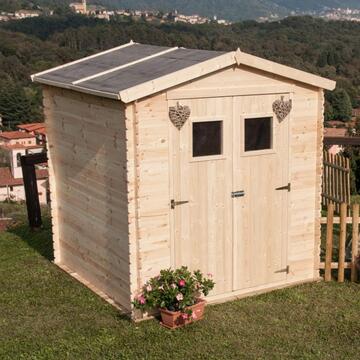 Casetta da Giardino in Legno Giulia 2x2 - Losa Legnami - Marino fa Mercato