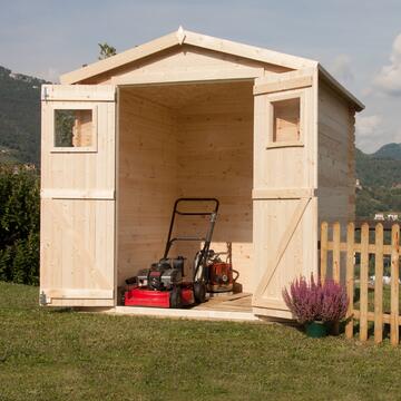 Casetta da Giardino in Legno Giulia 2x2 - Losa Legnami - Marino fa Mercato