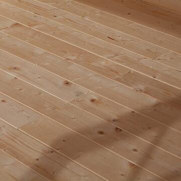 Pavimento in Legno per Casetta Lola B 4,06x2,92 mt in Abete Non Trattato