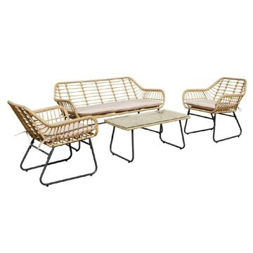 Salottino da esterno moderno Drew 2 poltrone + divanetto...