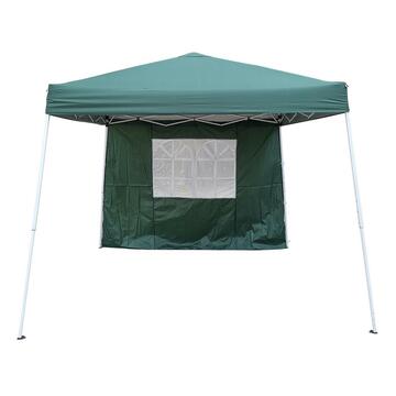 Gazebo da esterno Kley pieghevole e impermeabile verde 2,4X2,4 Marino fa Mercato