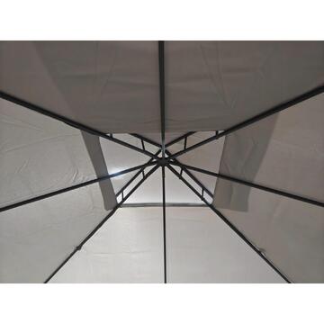 Gazebo da Giardino Marton 3x3 mt - Grigio - Marino fa Mercato