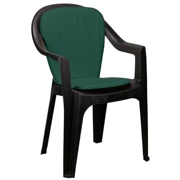 Cuscino monoblocco verde per sedia da esterno - Marino fa Mercato