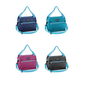 Borsa Termica Breeze 13lt Colori Assortiti (Verde Acqua / Rosso)