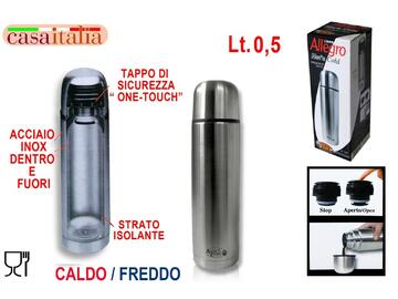 Thermos in acciaio inox 0,5 litri - Marino fa Mercato