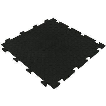 Piastrella PVC Nera 50x50 h 0,8 cm - Marino fa Mercato